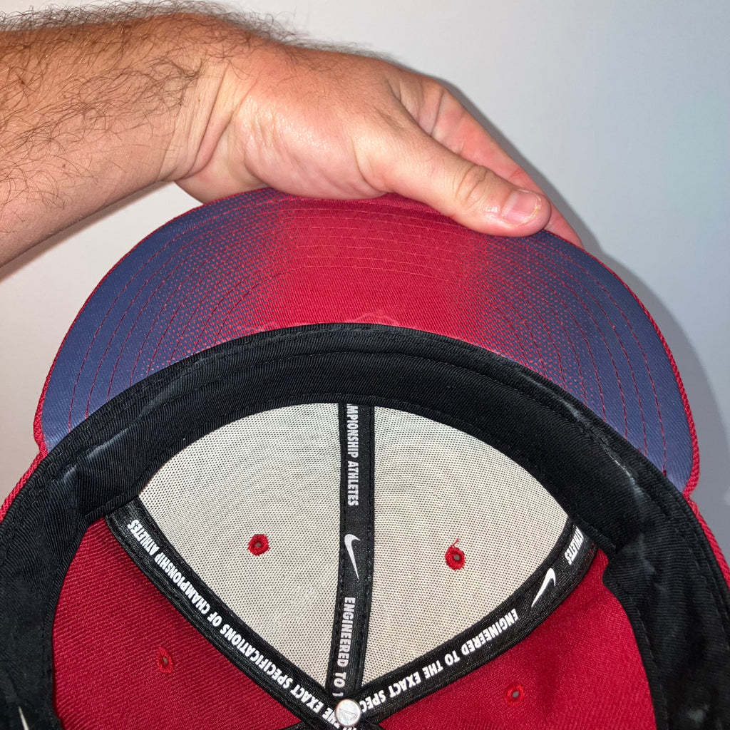 FC Barcelona Burgundy Nike Snapback Hat Wool