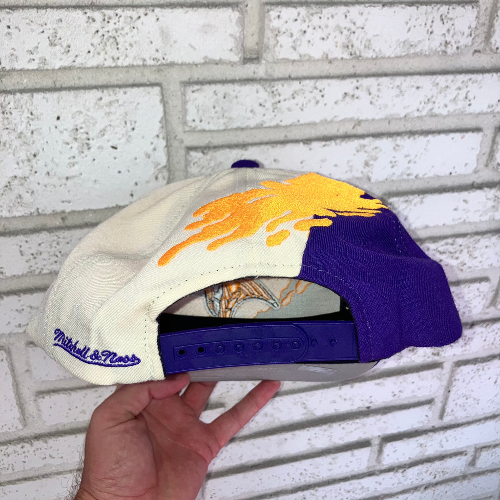 Minnesota Vikings Mitchell & Ness Splash Snapback Hat