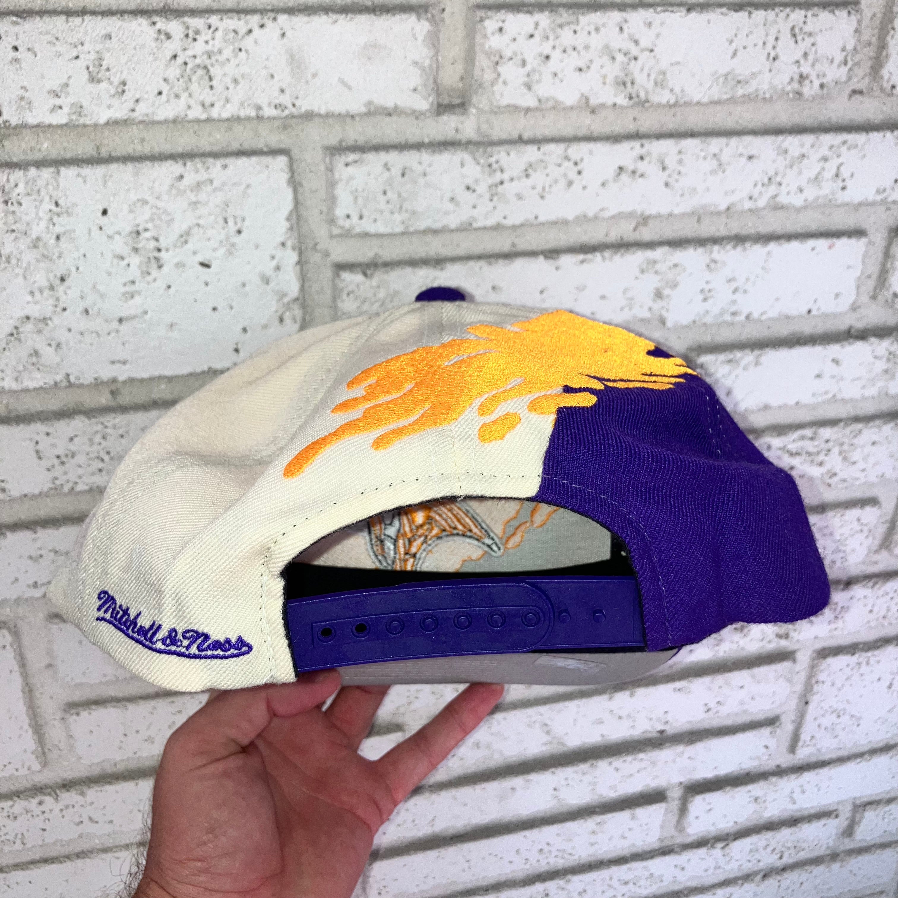 Minnesota Vikings Mitchell & Ness Splash Snapback Hat