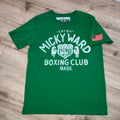 Micky Ward Roots of Fight Boxing Club Green Shirt XL