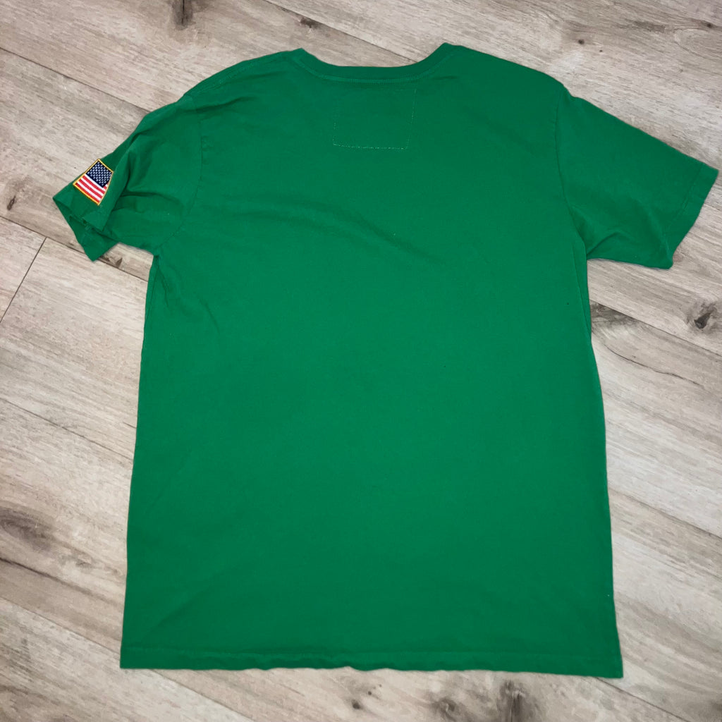 Micky Ward Roots of Fight Boxing Club Green Shirt XL