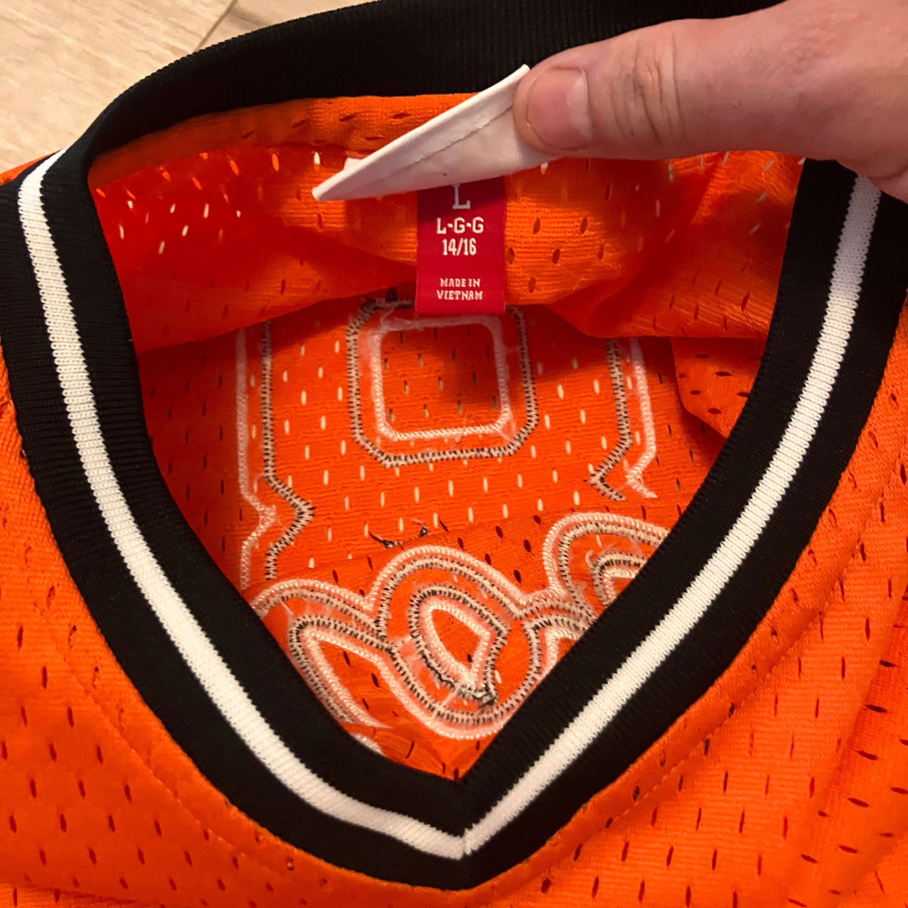 Kids Cal Ripken 1988 Baltimore Orioles V-Neck Pullover Jersey Large