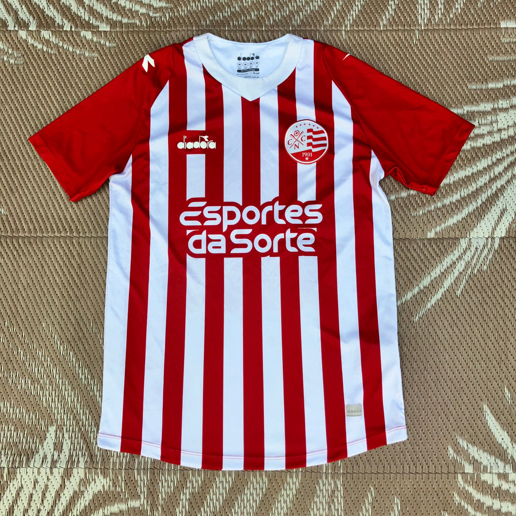 Clube Náutico Home Red Stripe Diadorda Jersey Medium Brasil