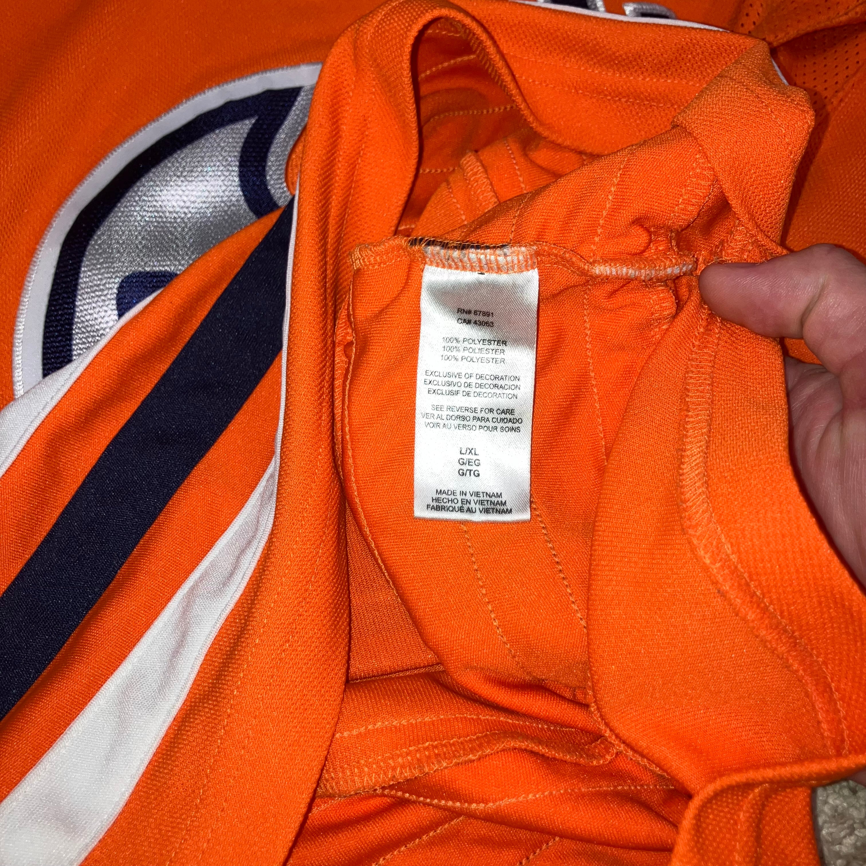 Youth Connor McDavid Edmonton Oilers Orange Jersey XL