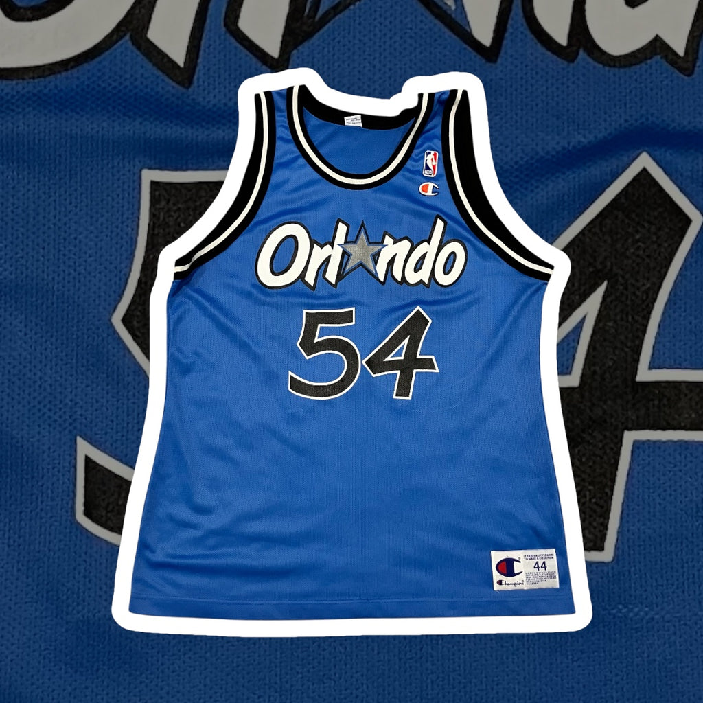 Horace Grant Orlando Magic Blue Champion Jersey 44