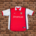 Arsenal 1999 Home Red Dreamcast Nike Jersey XL