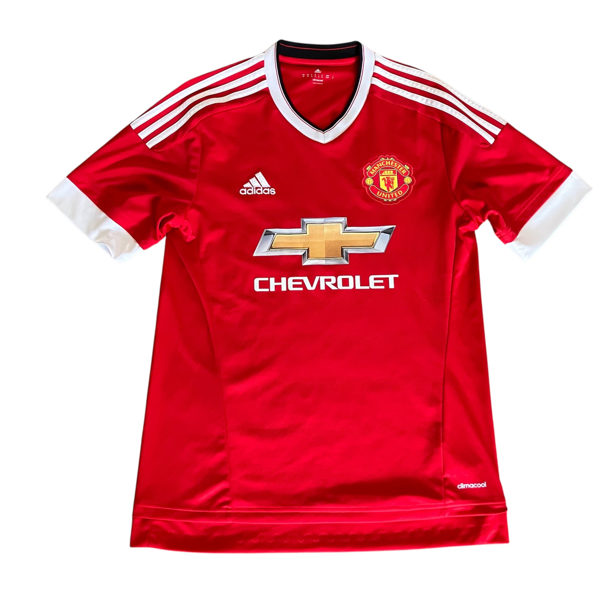 Manchester United 2015/16 Red Home adidas Jersey Medium
