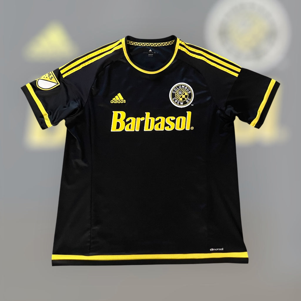 Columbus Crew 2016 Home Black adidas Jersey XL
