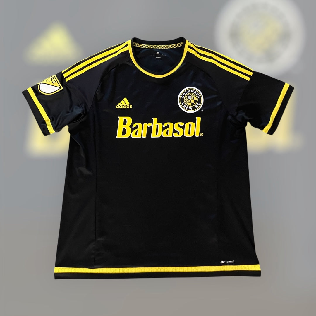 Columbus Crew 2016 Home Black adidas Jersey XL
