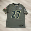 JK Dobbins 2022 Baltimore Ravens Salute to Service Nike Jersey Medium USA