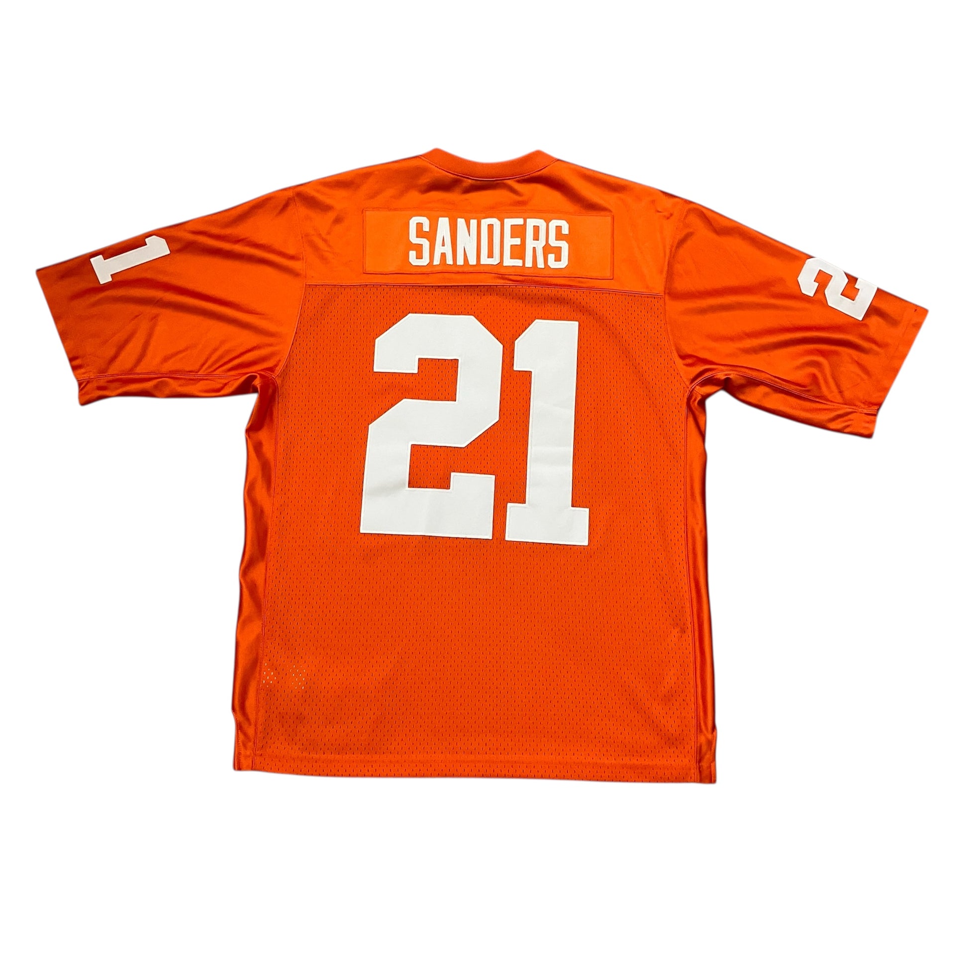 Barry Sanders 1976 Oklahoma State Cowboys Orange Nike Stitched Jersey Large