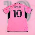 Lionel Messi 2024 NWT Inter Miami Home Authentic Pink adidas Jersey Medium