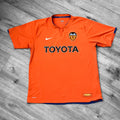 Valencia 2007/08 Orange Road Away Nike Jersey Large