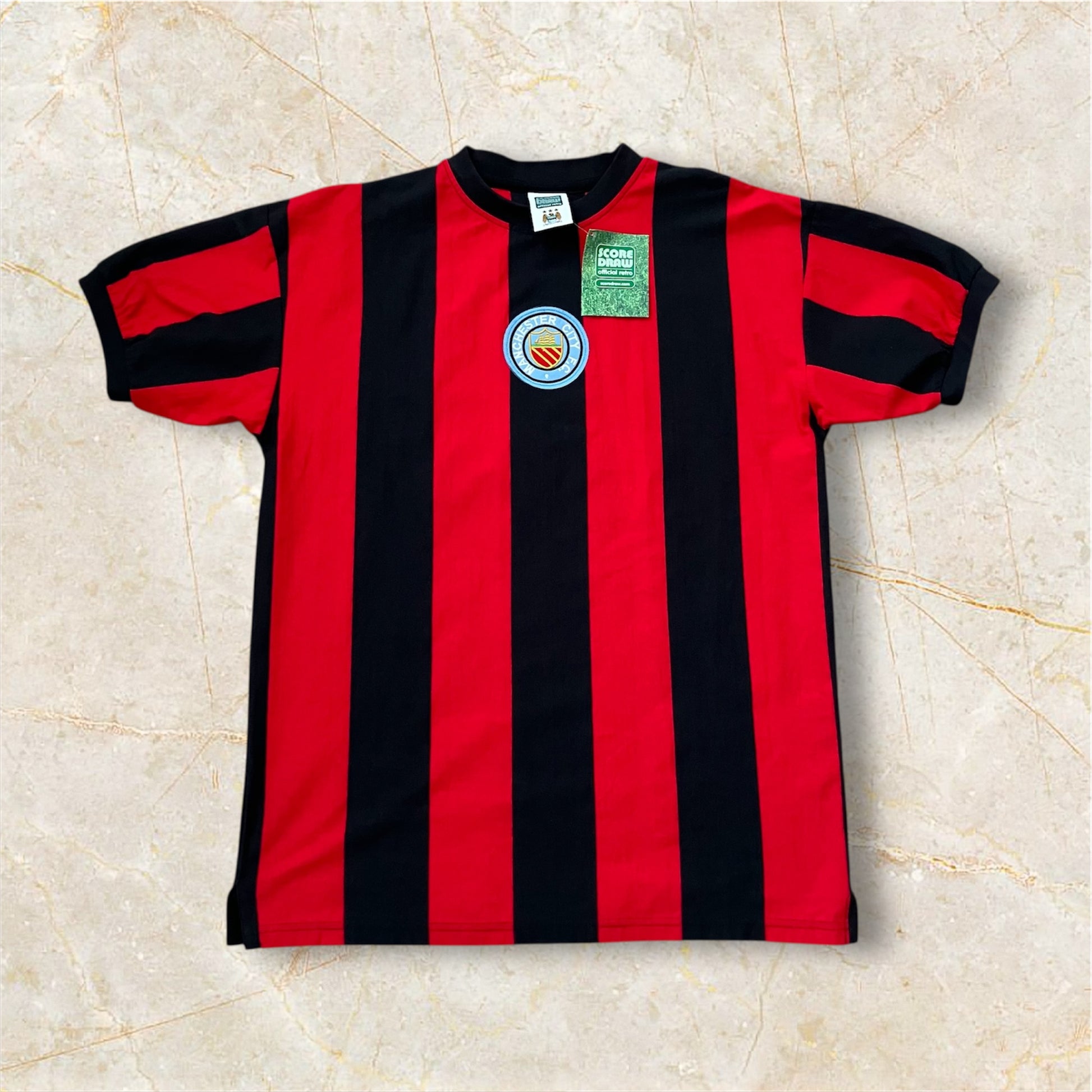 Manchester City Jersey 1970 NWT Away #8 Soccer Draw Reissue Large