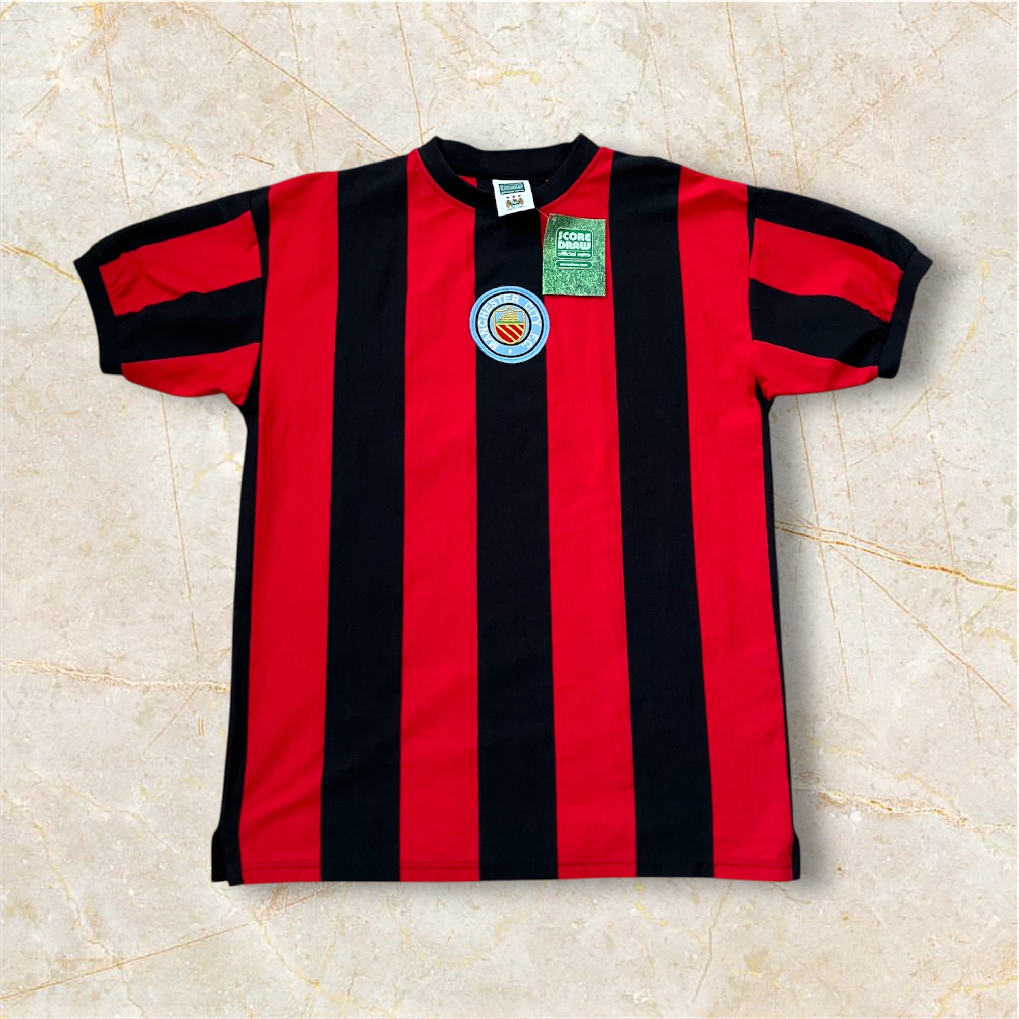 Manchester City Jersey 1970 NWT Away #8 Soccer Draw Reissue Large