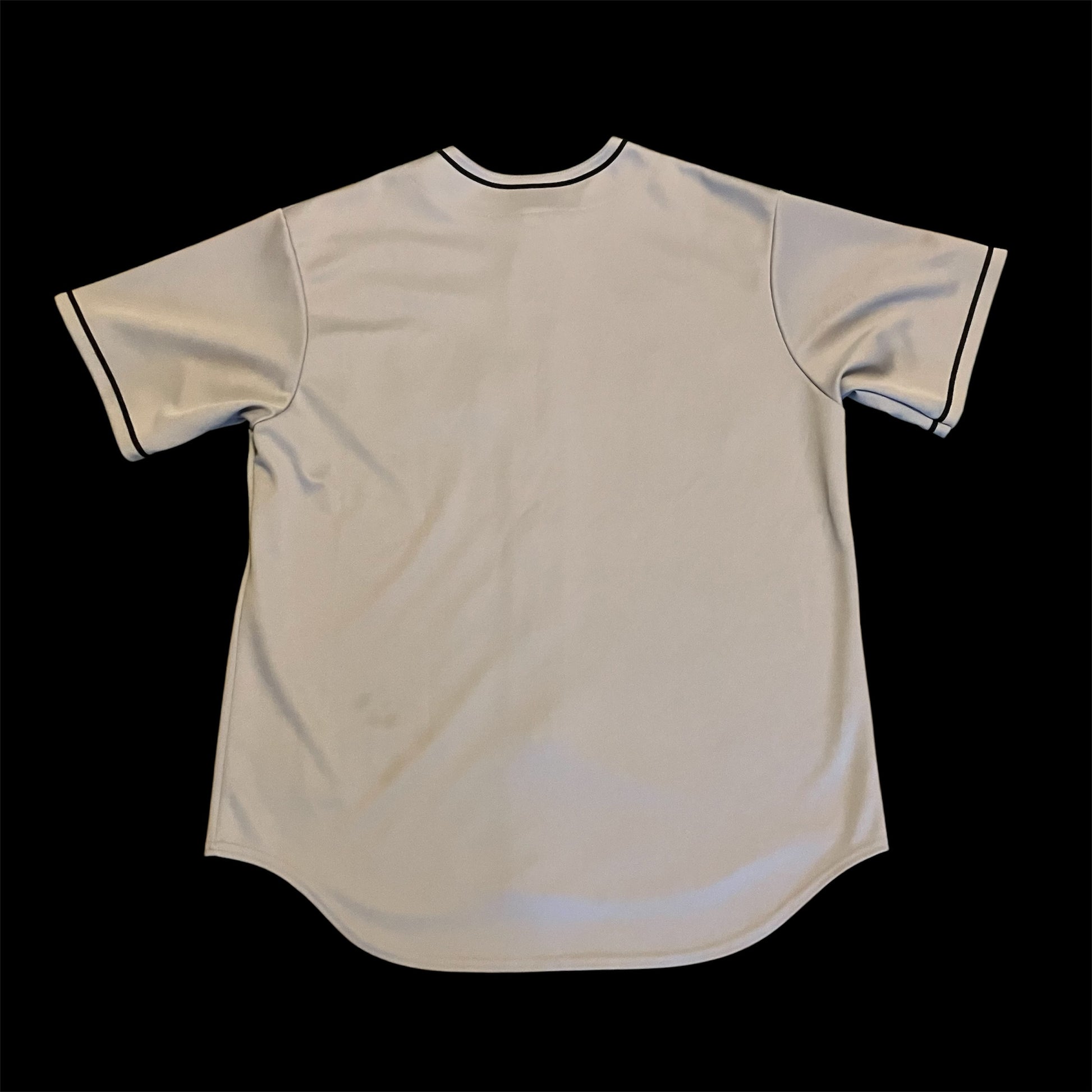 Miami Marlins Road Gray Camo Majestic Jersey XL