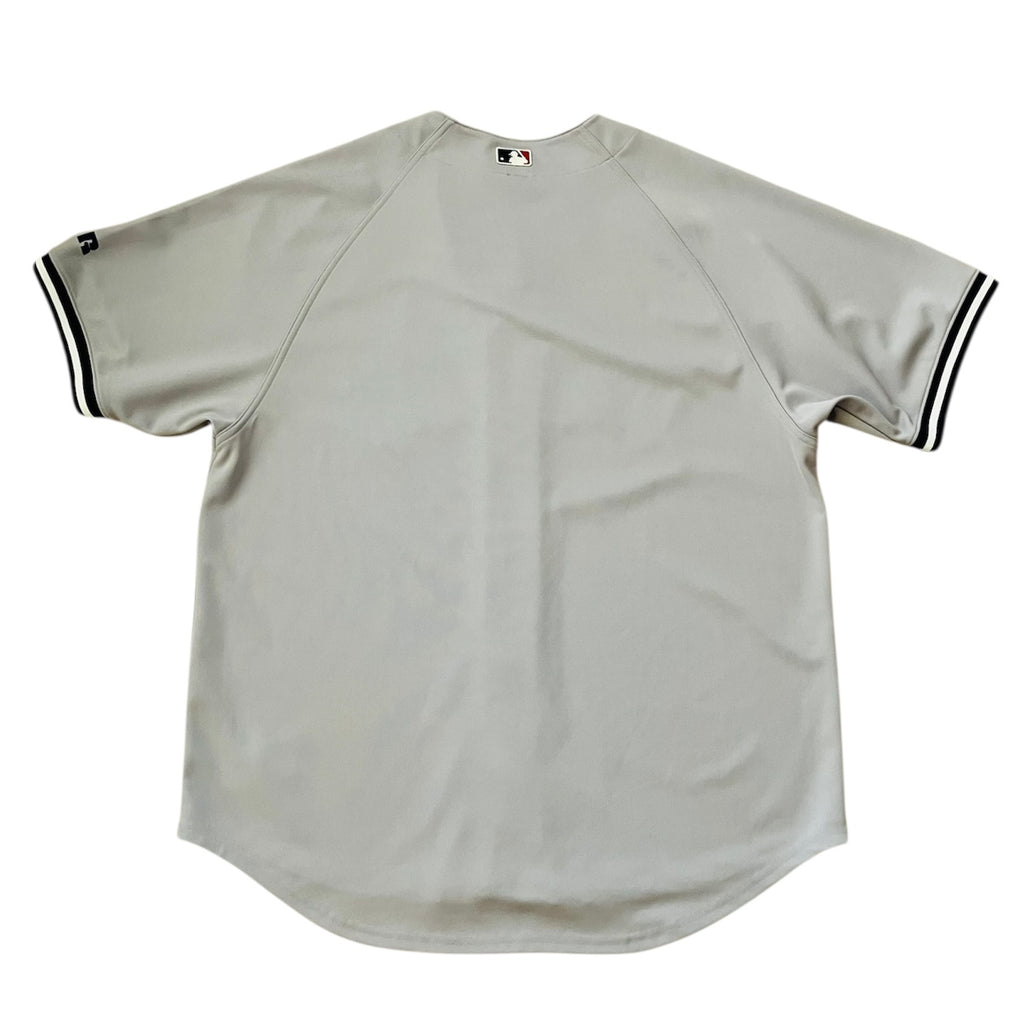 New York Yankees Gray Road Russell Athletic Jersey XXL