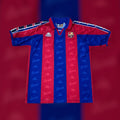 Barcelona 1995/97 Home Stripe Kappa Jersey Men Medium
