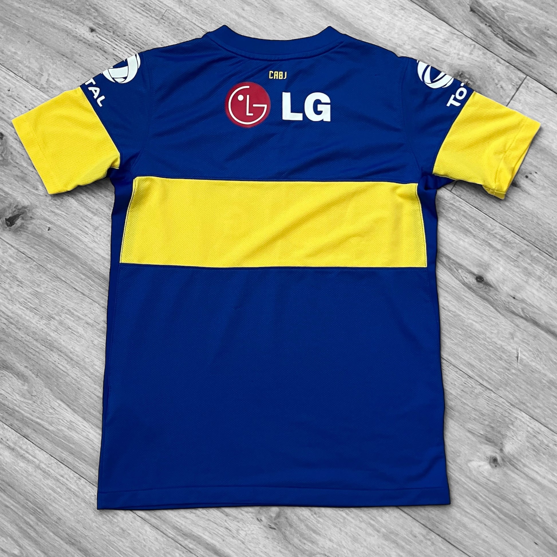 Boca Juniors Kids 2011 Blue Home Nike Jersey Large Argentina