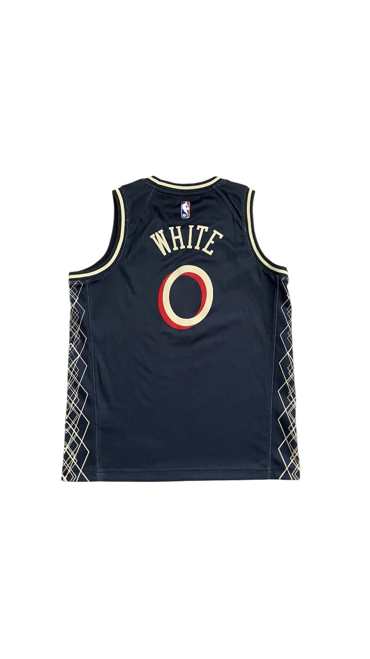 Coby White Kids Chicago Bulls 2021 Nike City Jersey Medium