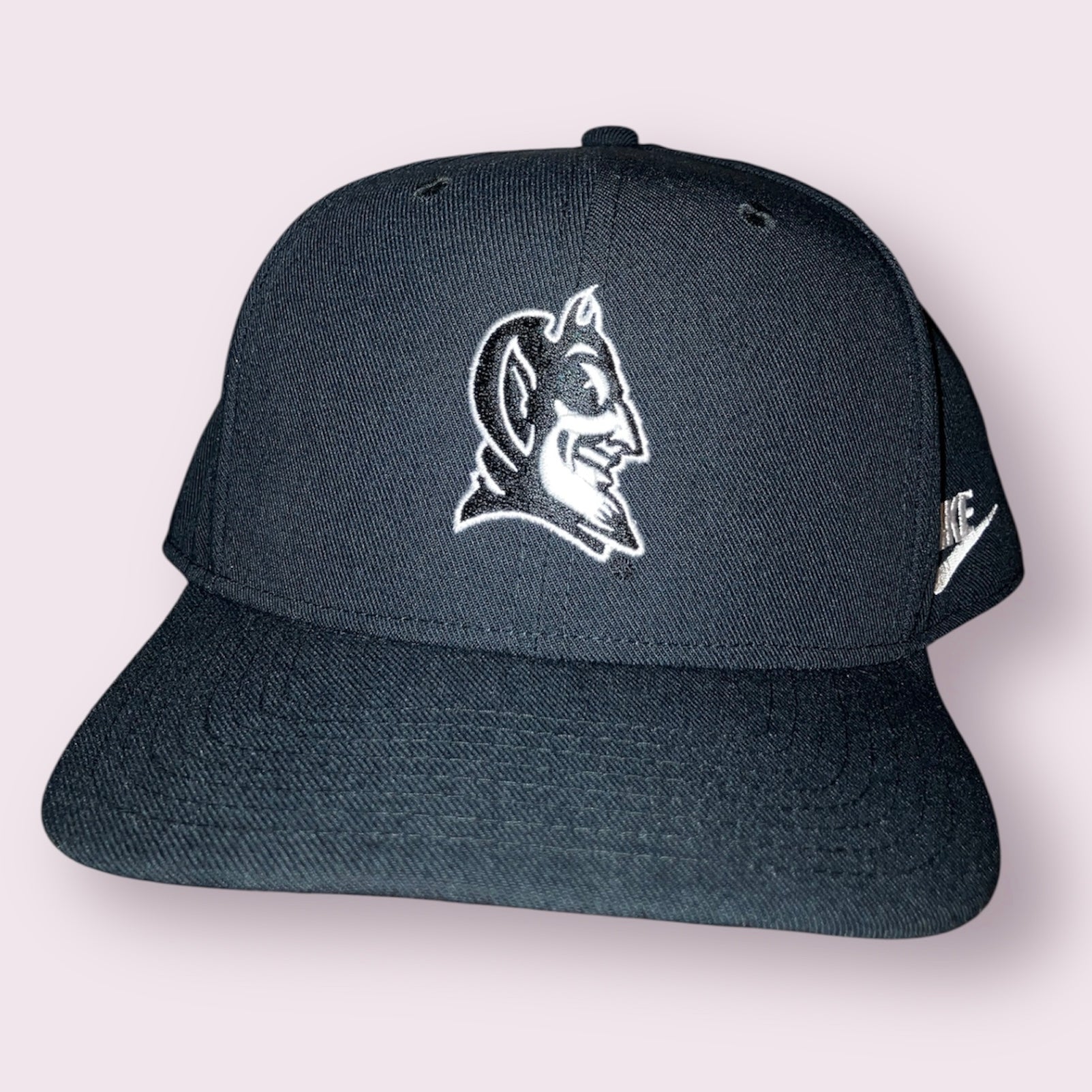 Duke Blue Devils Black Nike Snapback Hat 1838