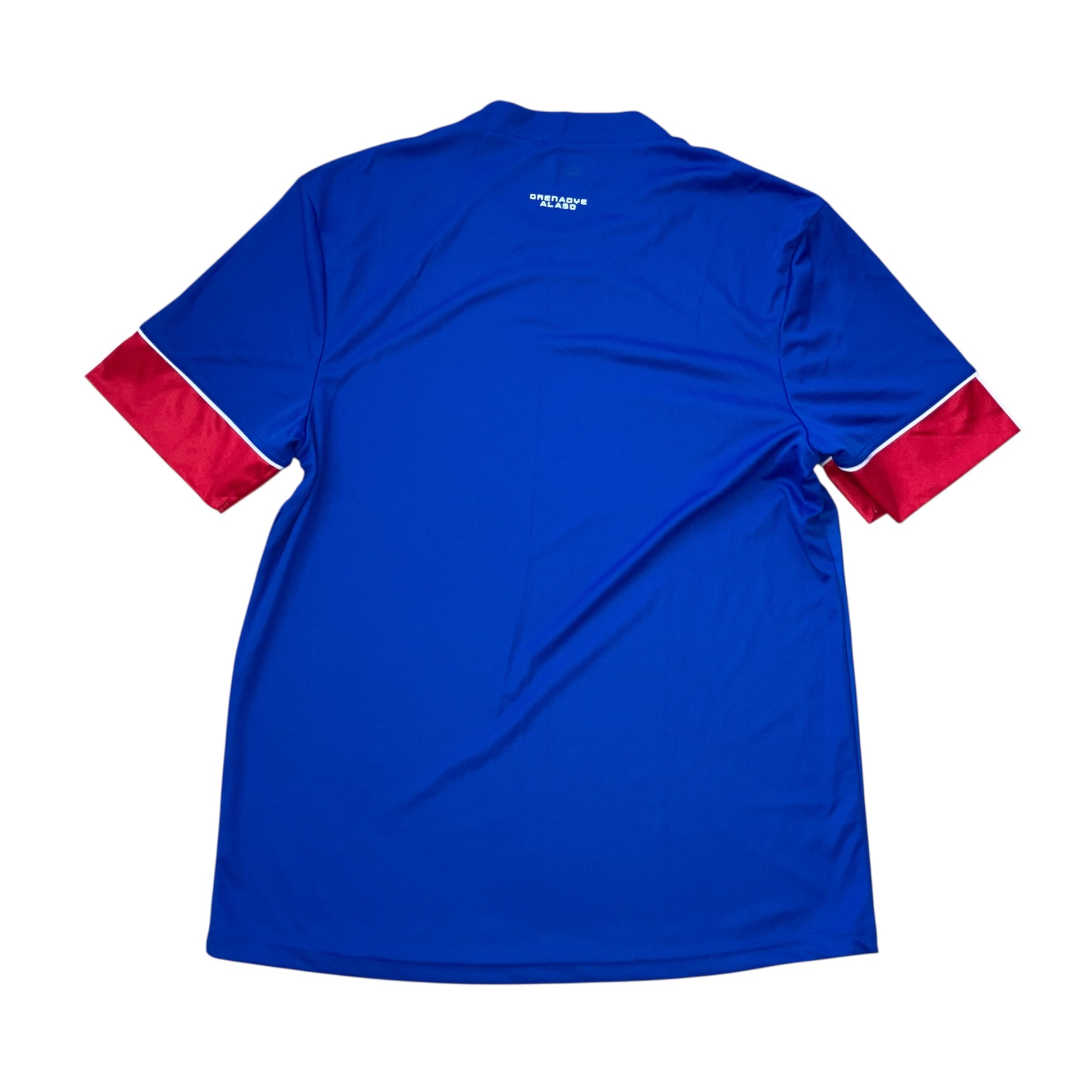 Haiti 2016 - 2018 Home Blue Saeta Jersey Men Medium