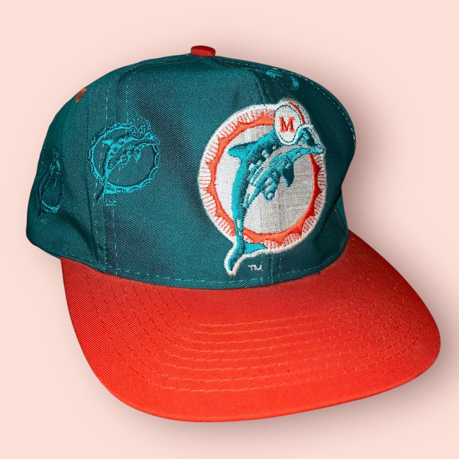 Miami Dolphins Sprinkle Aqua Logo 7 Snapback Hat
