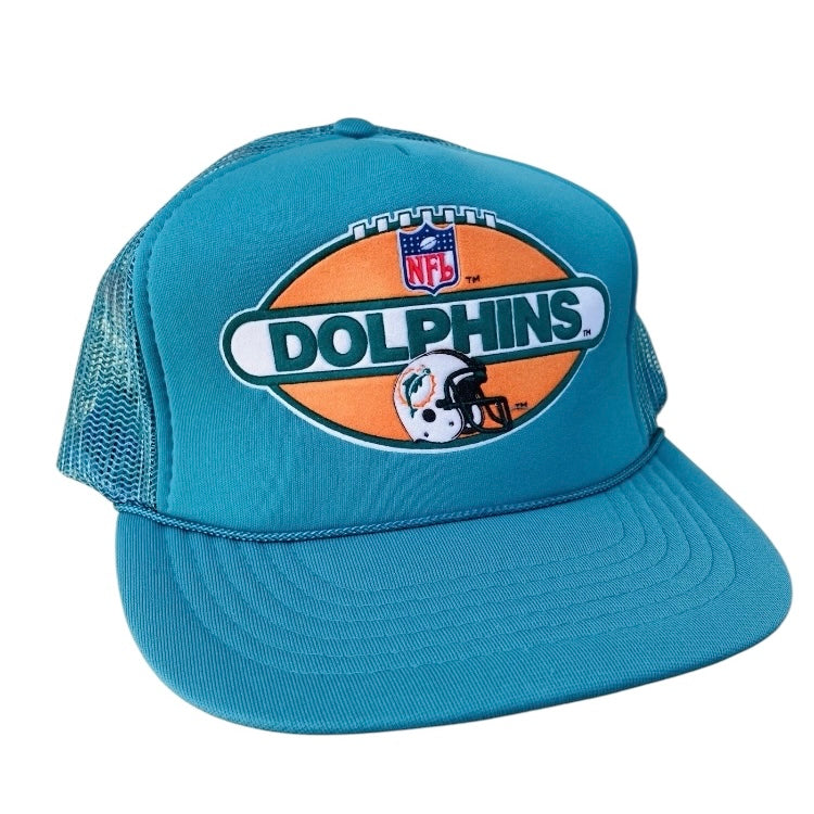 Miami Dolphins Aqua Trucker Snapback Hat