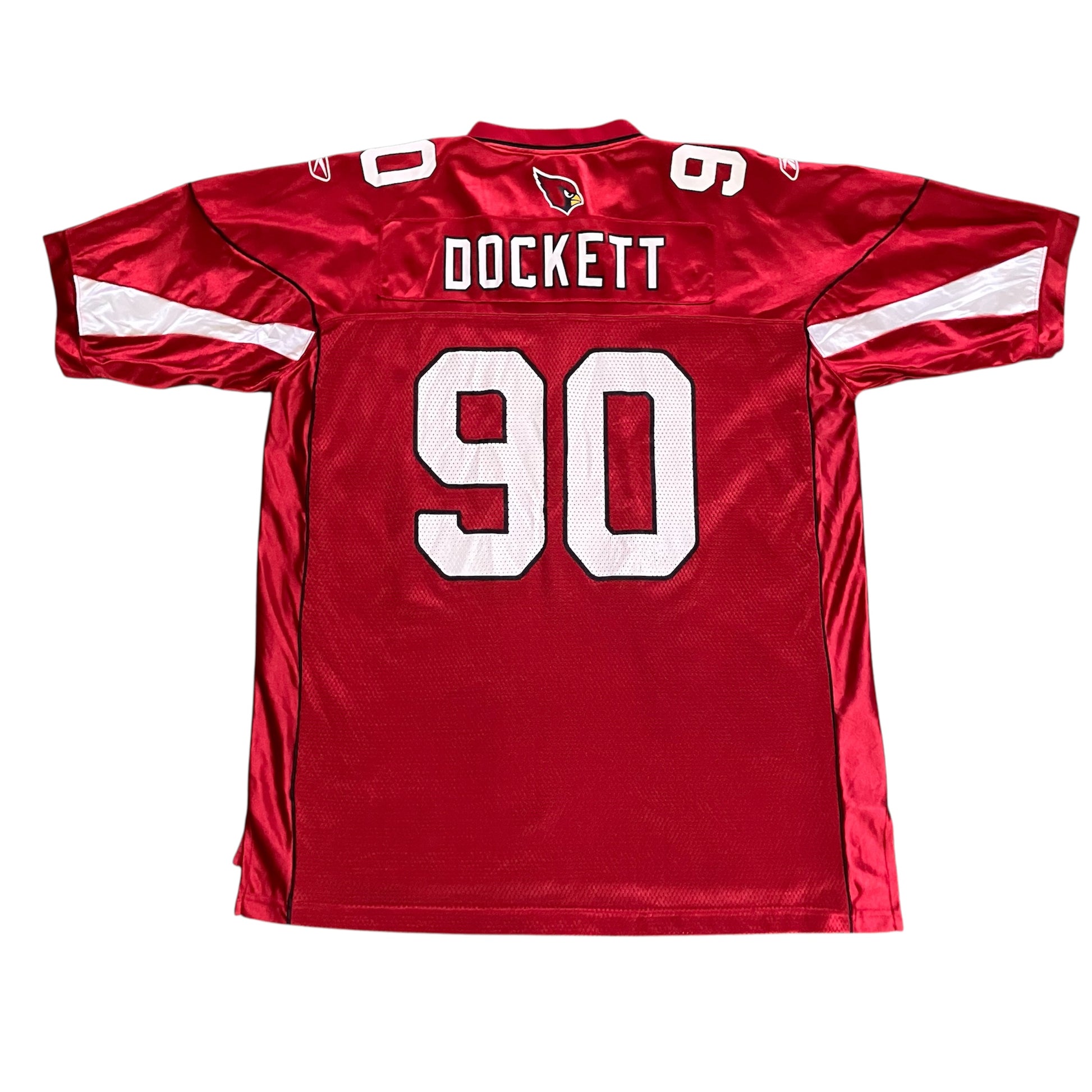 Darnell Dockett Arizona Cardinals Red Reebok Jersey XL