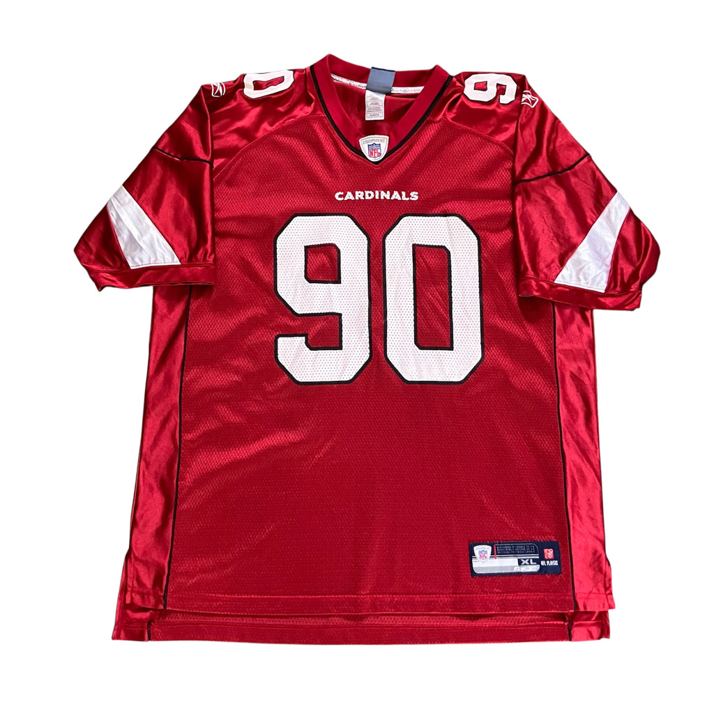 Darnell Dockett Arizona Cardinals Red Reebok Jersey XL