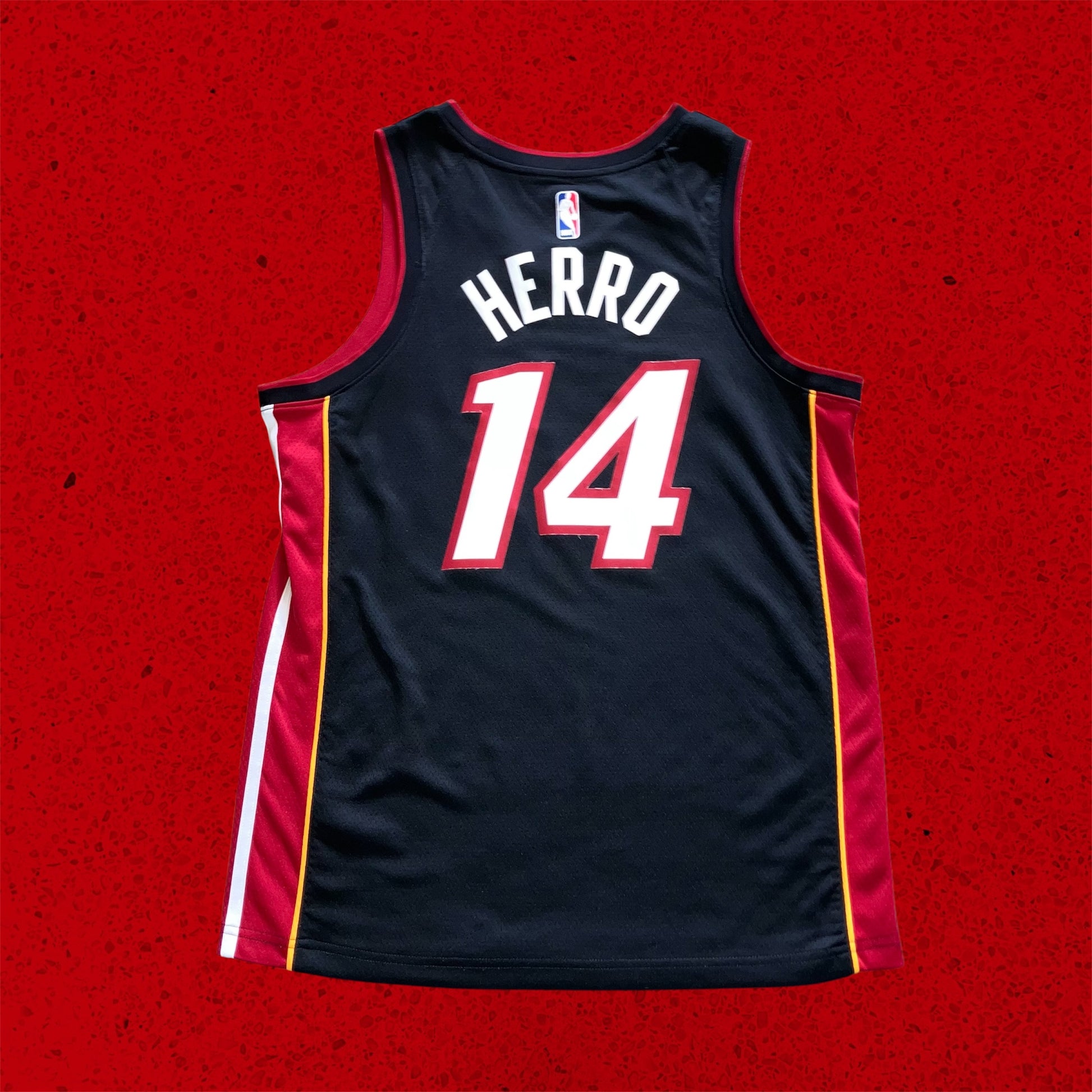Tyler Herro Miami Heat Black Nike Swingman Jersey 48