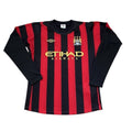Manchester City Jersey 2011/12 Long Sleeve Away Umbro Stripe Size 40