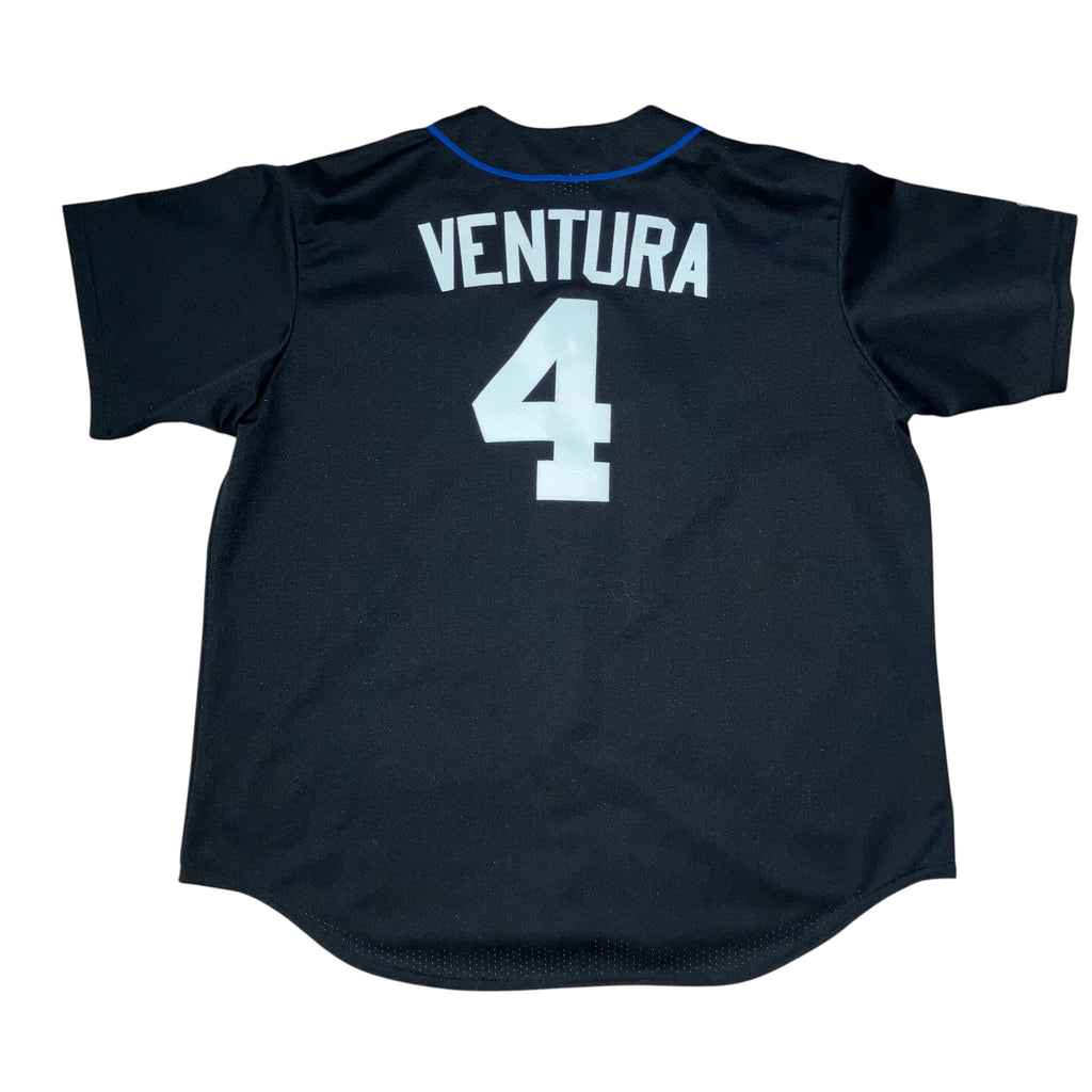 Robin Ventura New York Mets Black Majestic Jersey XXL