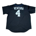 Robin Ventura New York Mets Black Majestic Jersey XXL
