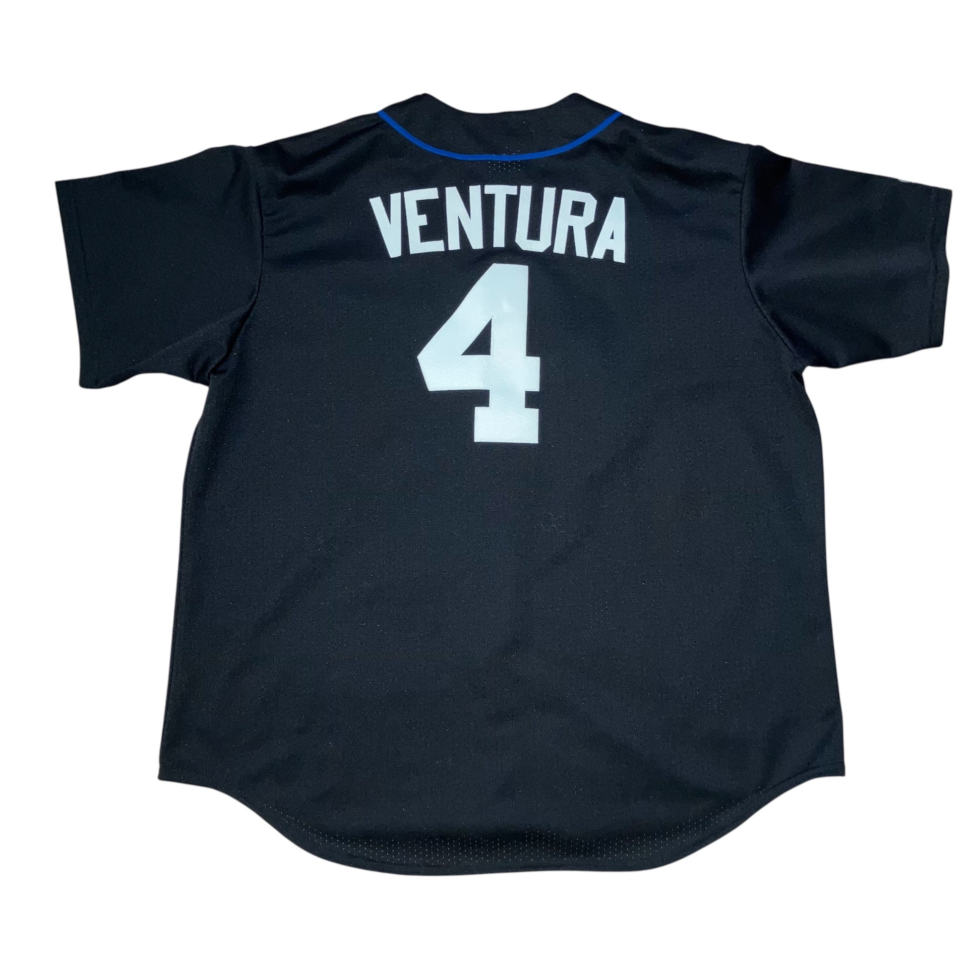 Robin Ventura New York Mets Black Majestic Jersey XXL