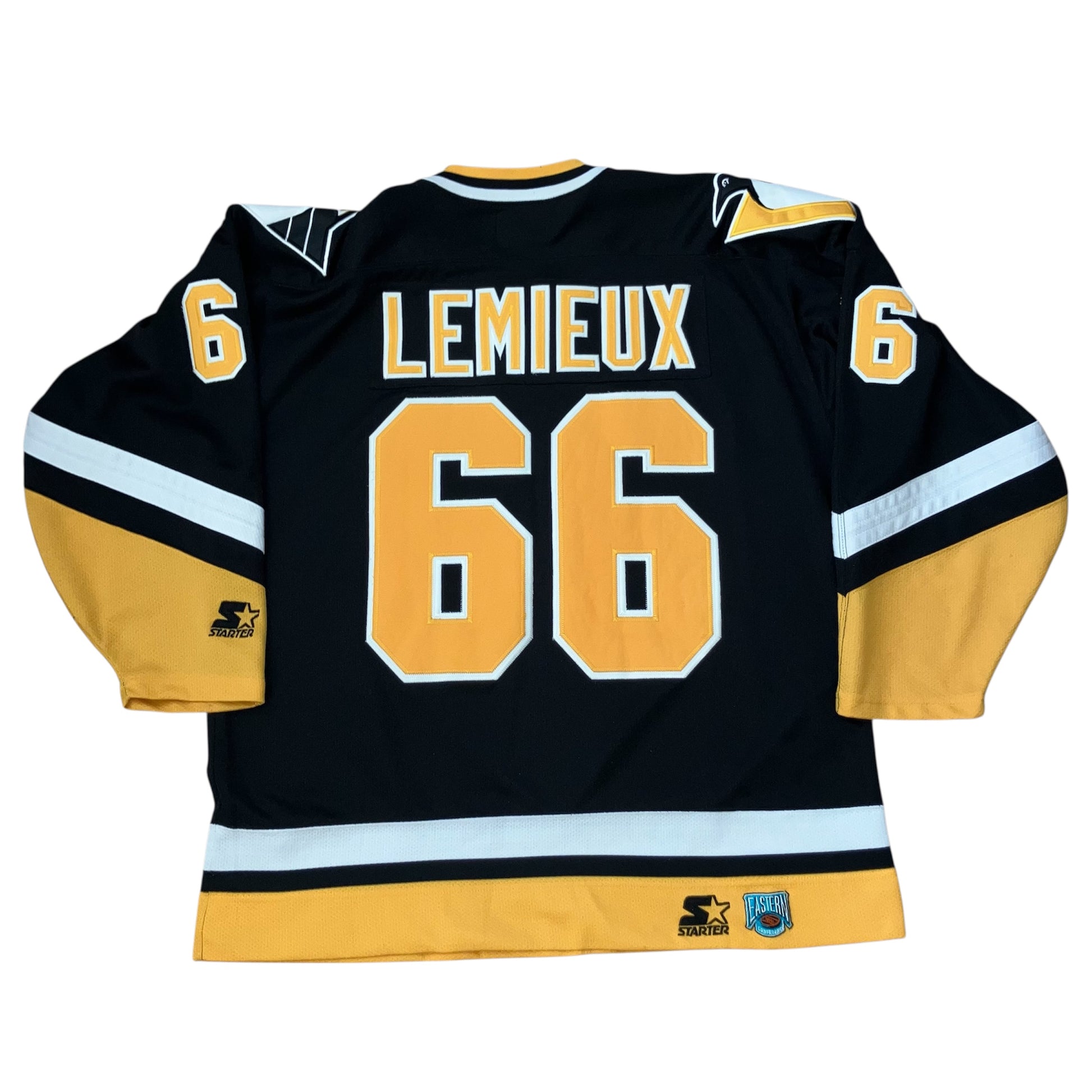 Mario Lemieux 1994 Pittsburgh Penguins Road Starter Jersey XL
