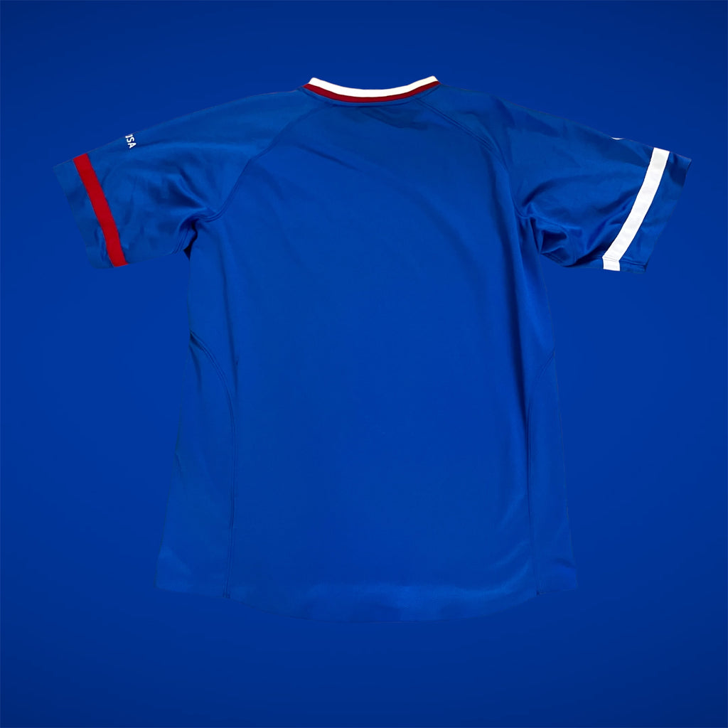 USMNT 2008 Nike Sphere Dry Blue Trainer Jersey Medium