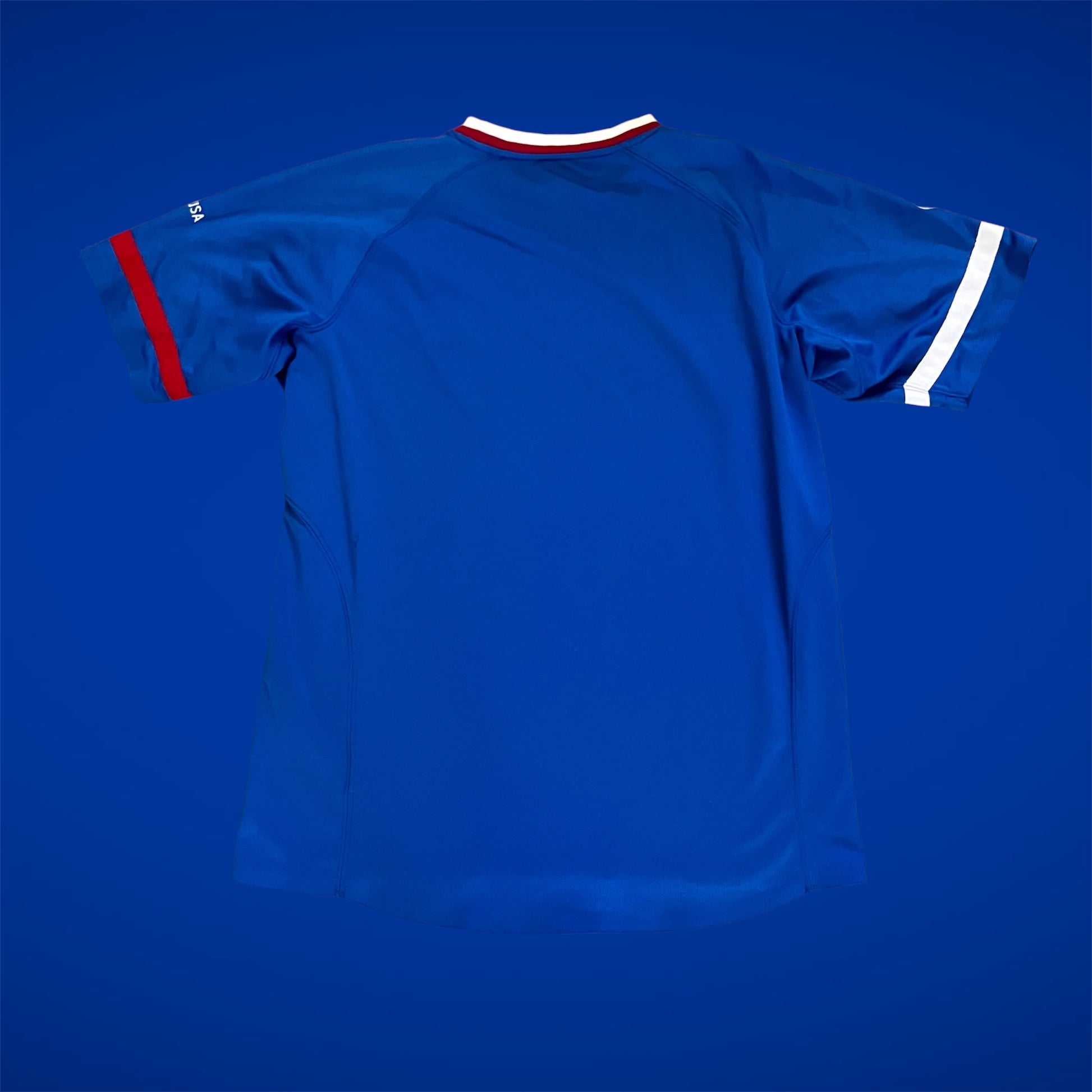 USMNT 2008 Nike Sphere Dry Blue Trainer Jersey Medium