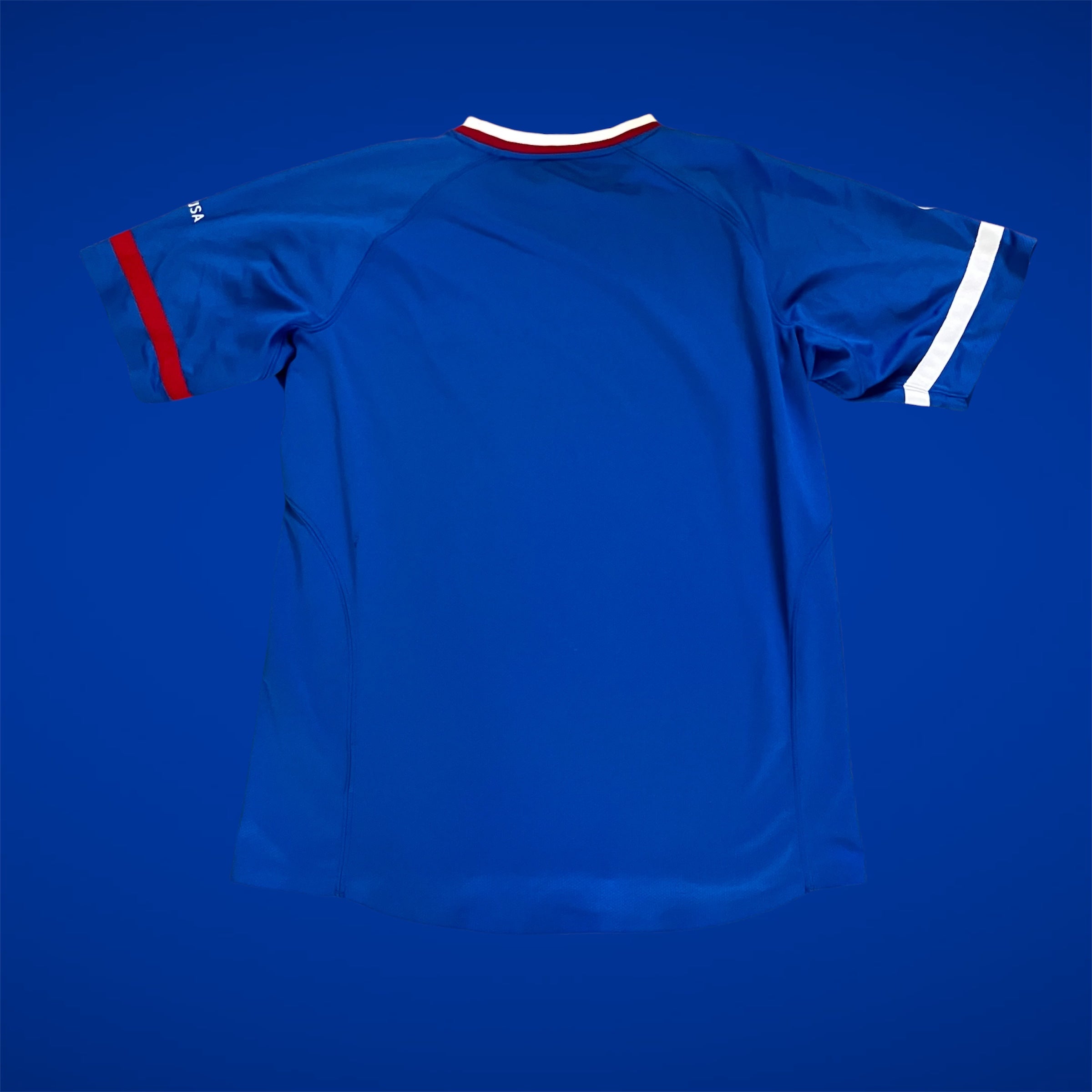 USMNT 2008 Nike Sphere Dry Blue Trainer Jersey Medium