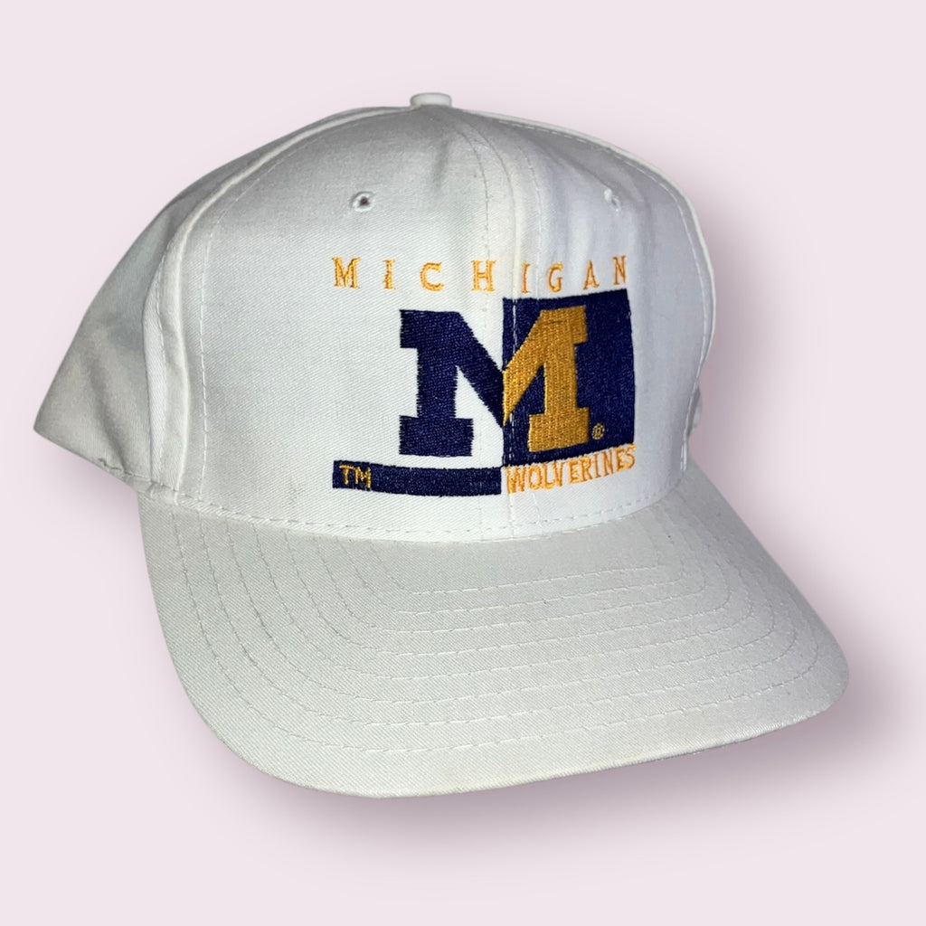 Michigan Wolverines Split Signature Snapback Hat