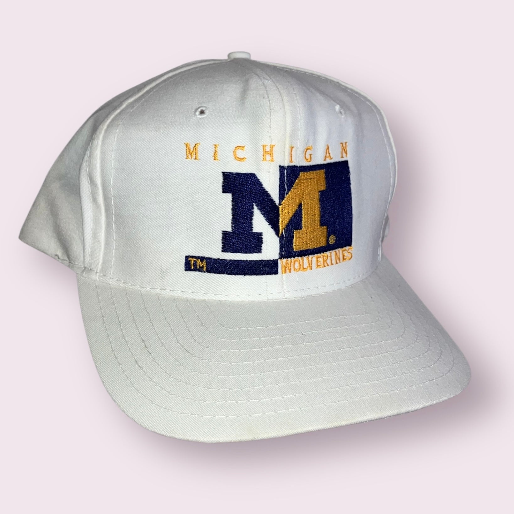 Michigan Wolverines Split Signature Snapback Hat