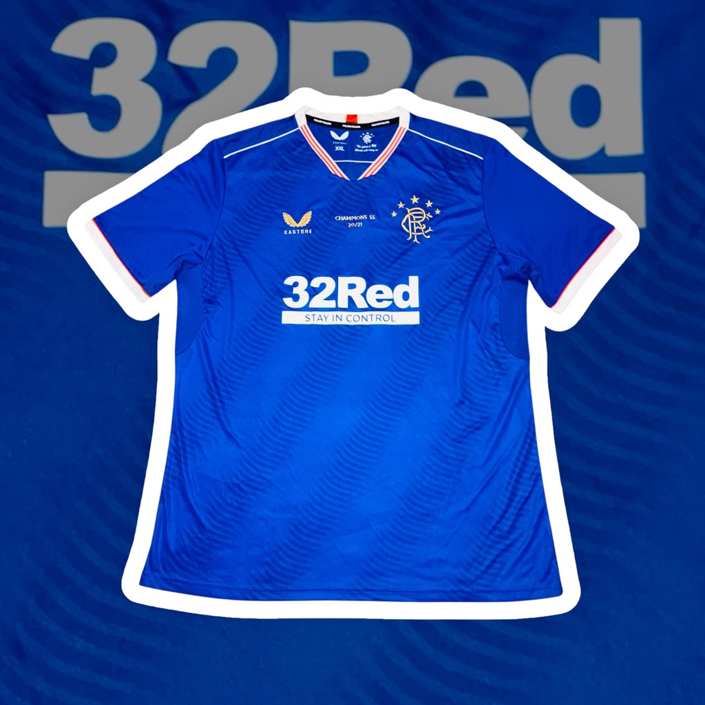 Rangers FC 2020/21 Home Blue Castore Jersey XXL