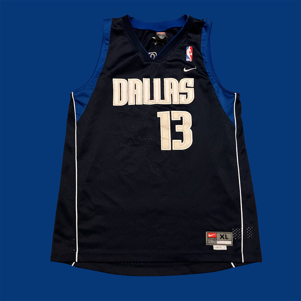 Youth Steve Nash Dallas Mavericks Blue Nike Swingman Jersey XL