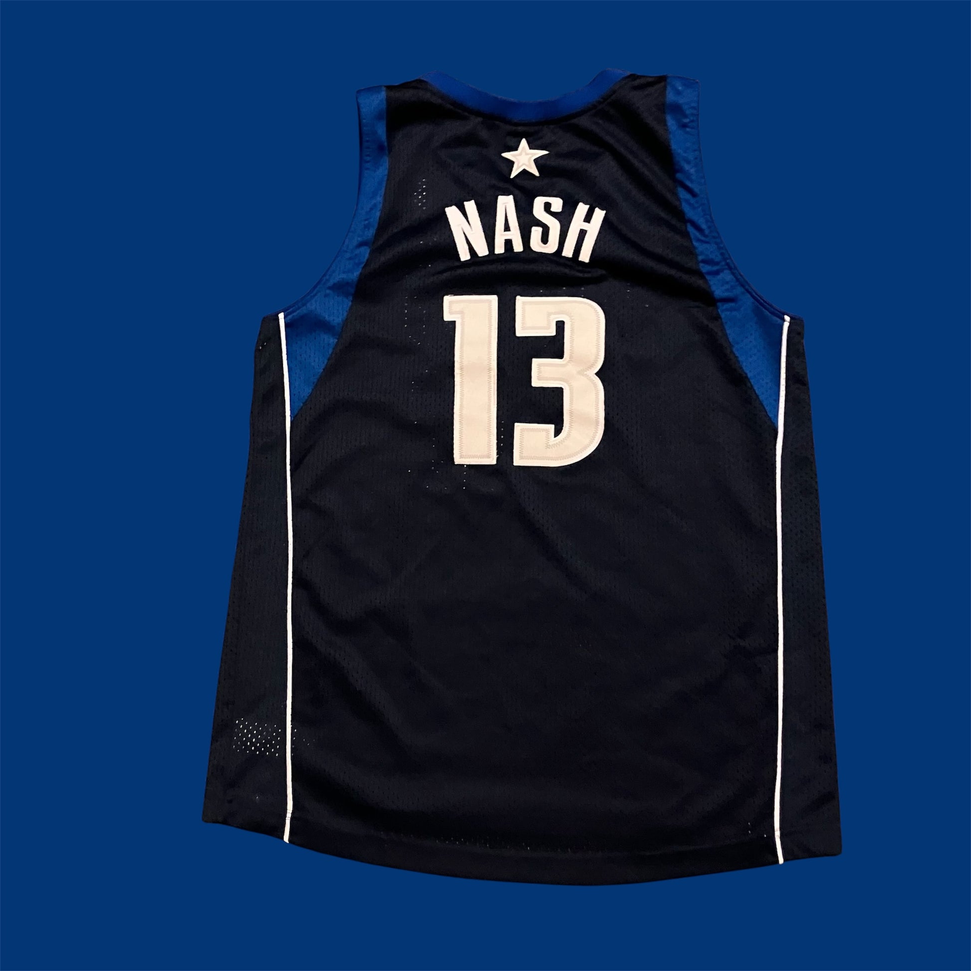 Youth Steve Nash Dallas Mavericks Blue Nike Swingman Jersey XL