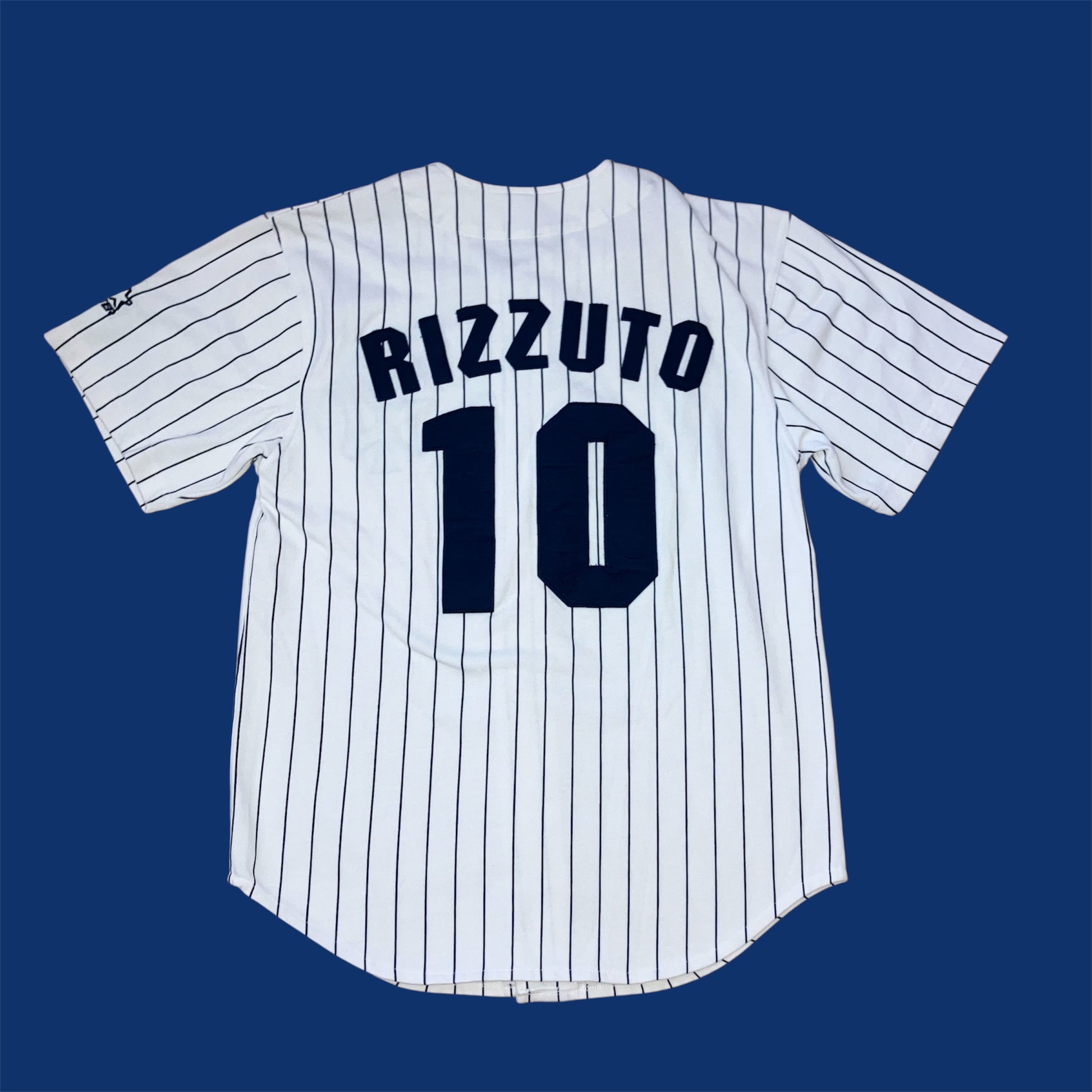Phil Rizzuto New York Yankees Pinstripe Starter Jersey Medium