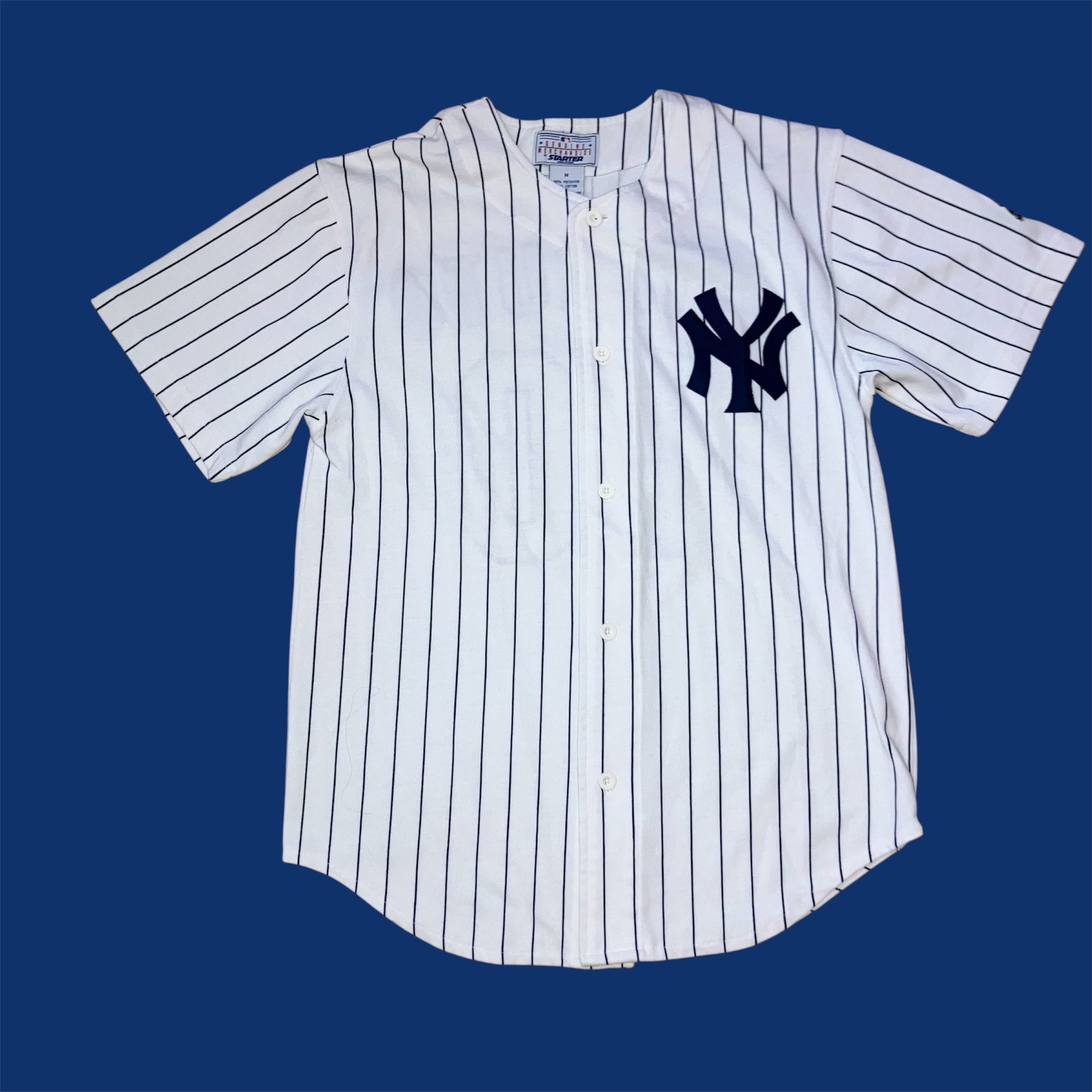 Phil Rizzuto New York Yankees Pinstripe Starter Jersey Medium