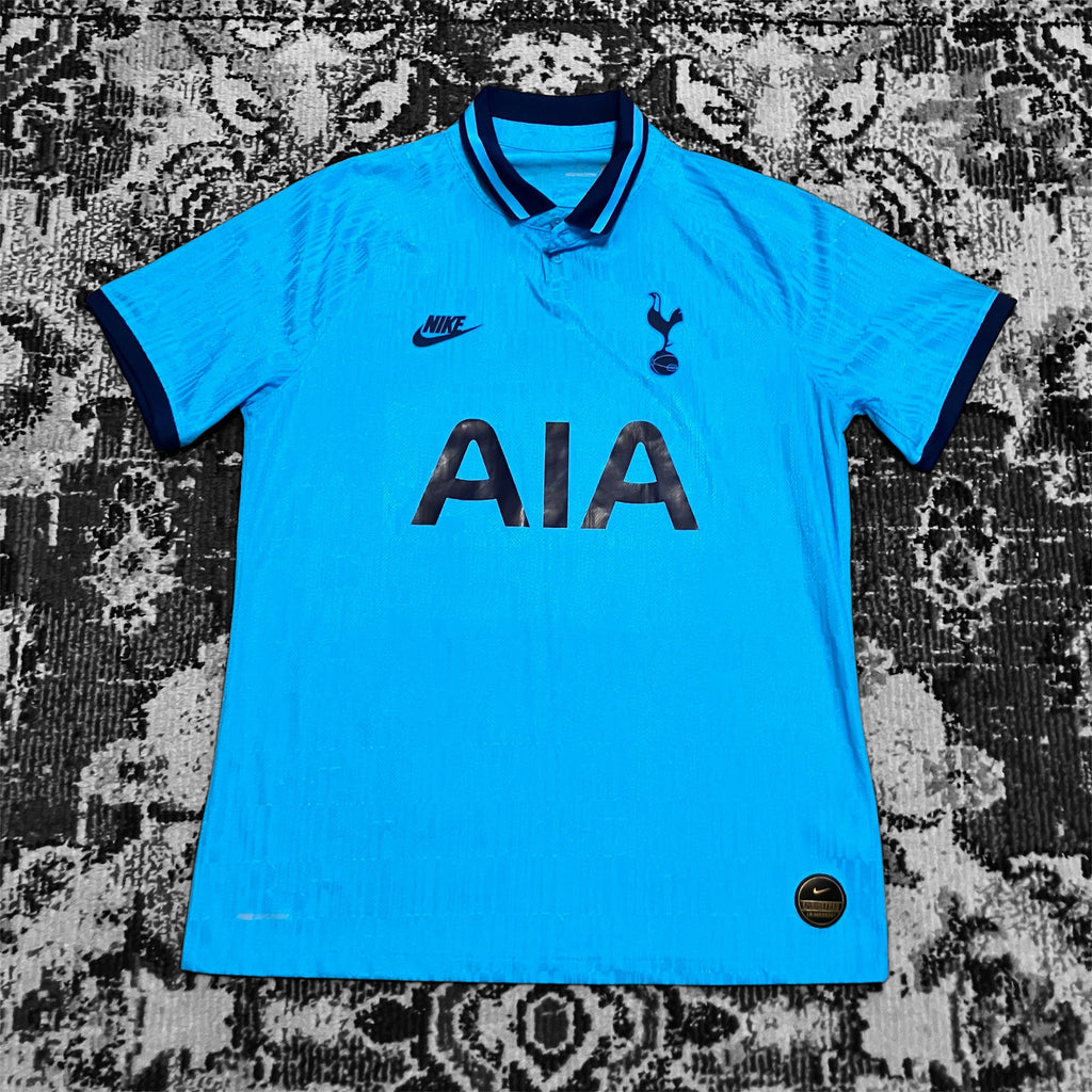 Tottenham Hotspur 2019/20 Player Authentic Nike Vaporknit 3rd Blue Jersey Large