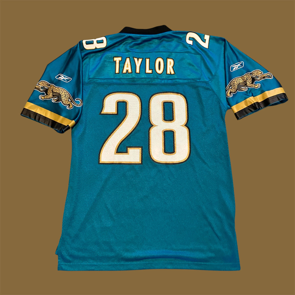 Fred Taylor Jacksonville Jaguars Teal Reebok Jersey Medium