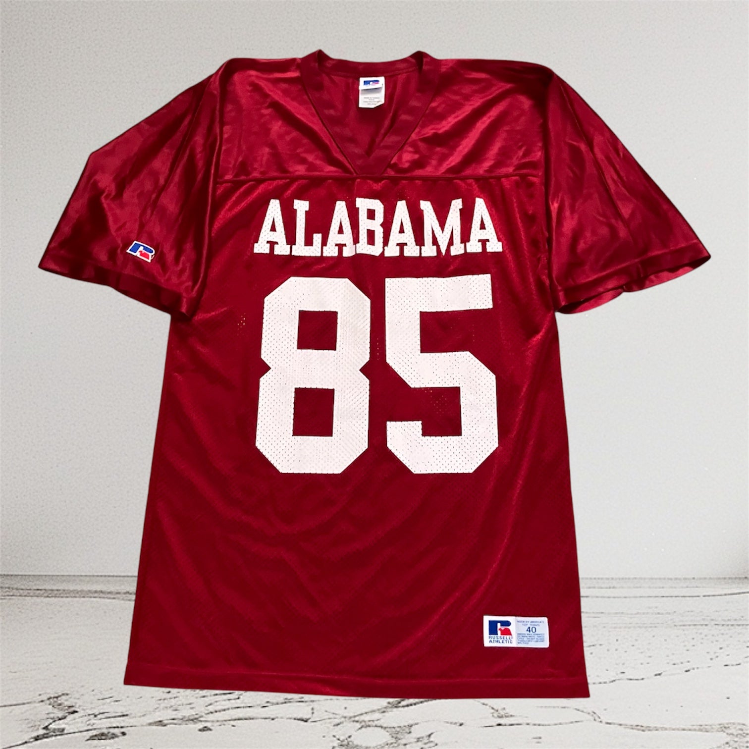 Alabama Crimson Tide #85 Russell Athletic Jersey 40