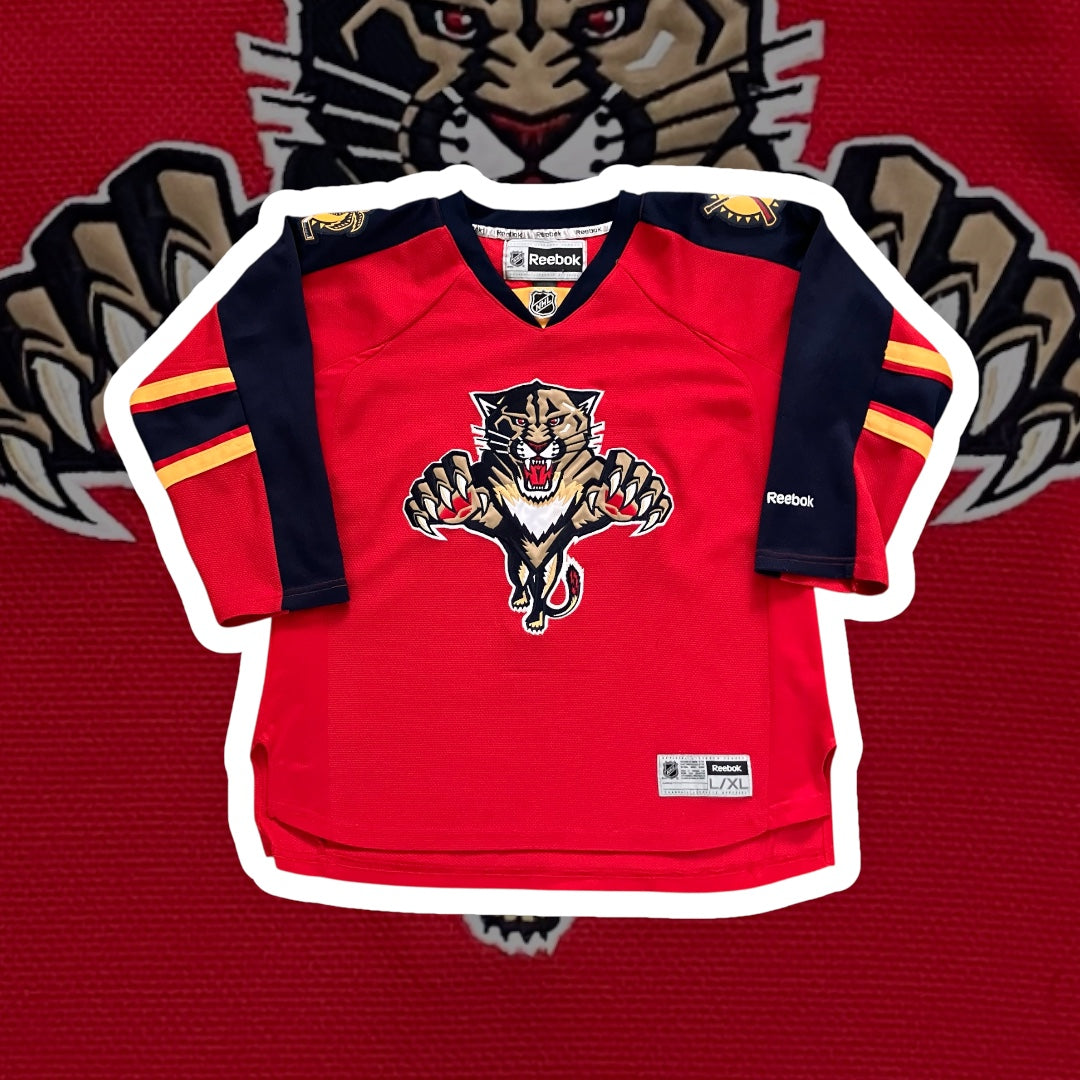 Florida Panthers Youth Reebok Red Jersey XL Kids